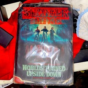 I am selling this rare and unseen Stranger Things book that you never seen.